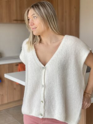 Gilet Raphael Blanc