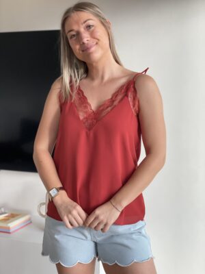 Top Carla Brique