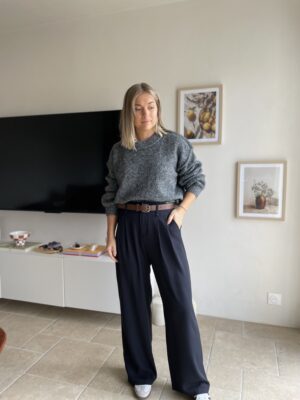 Pantalon Charles Bleu Marine