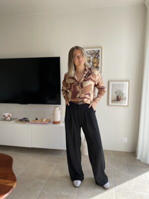 Pantalon Charles Noir