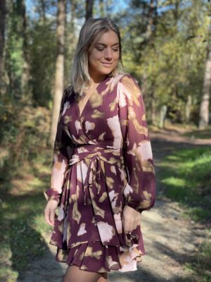 Robe Romane Bordeaux