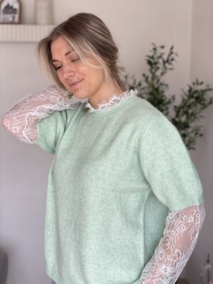 Pull Adèle Vert