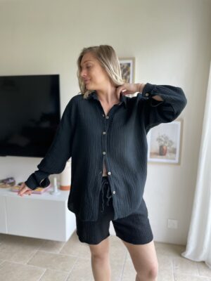 Chemise Angela Noir