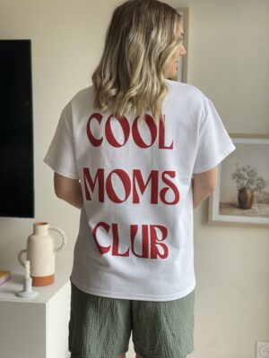 T-Shirt Mom Blanc