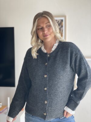 Gilet Claudine Gris