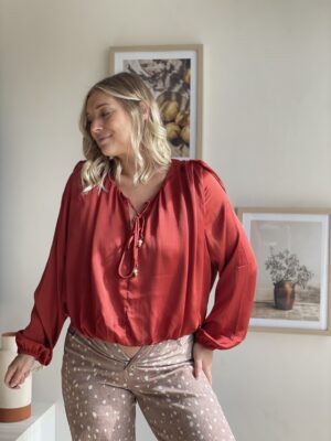 Blouse Vania Brique