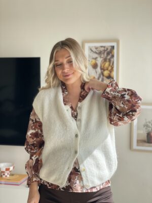 Gilet Robin Blanc
