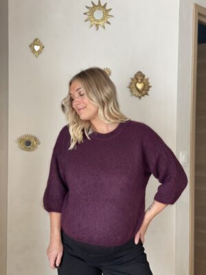 Pull Hugo Aubergine