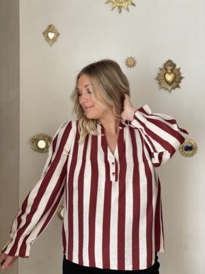 Blouse Enzo Bordeaux