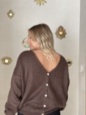 Gilet Roma Chocolat